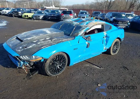 2022 Ford Mustang Gt Premium z USA, uszkodzony, nr VIN 1FA6P8CF7N5108068